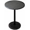 Holland Bar Stool Co 36" Tall In/Outdoor All-Season Table, 36" dia. Charcoal Top OD214-2236BWOD36RChar - alternate 1